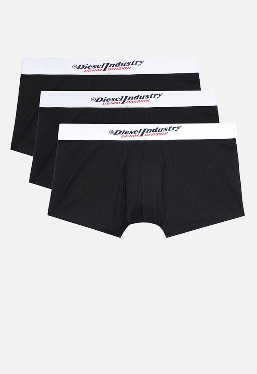 Diesel  - Umbx-damien three pack boxers - black & white band