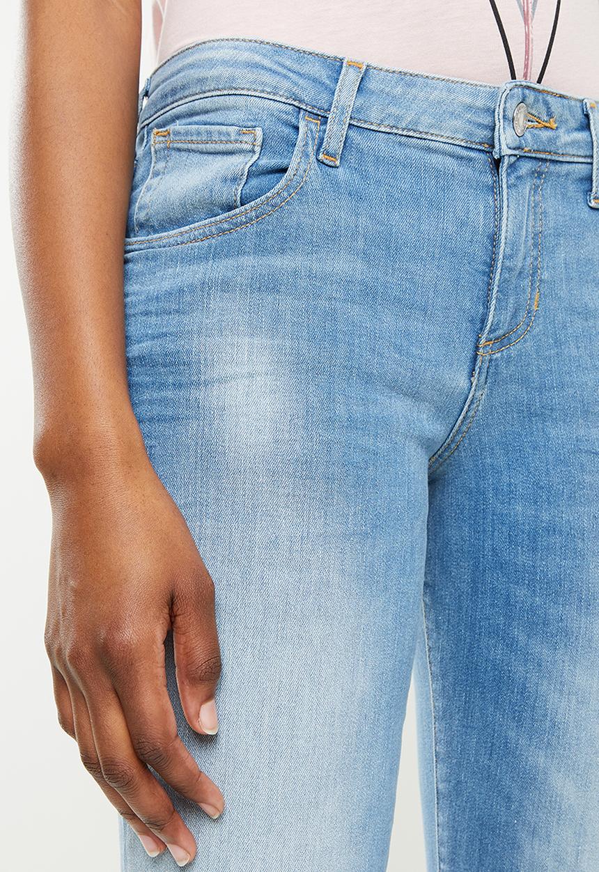 GUESS - Anette mid rise skinny - light blue