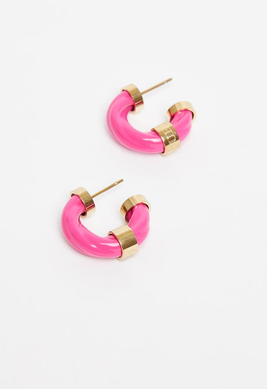 GUESS - Let's get loud 20mm pink torchon gold rs - pink