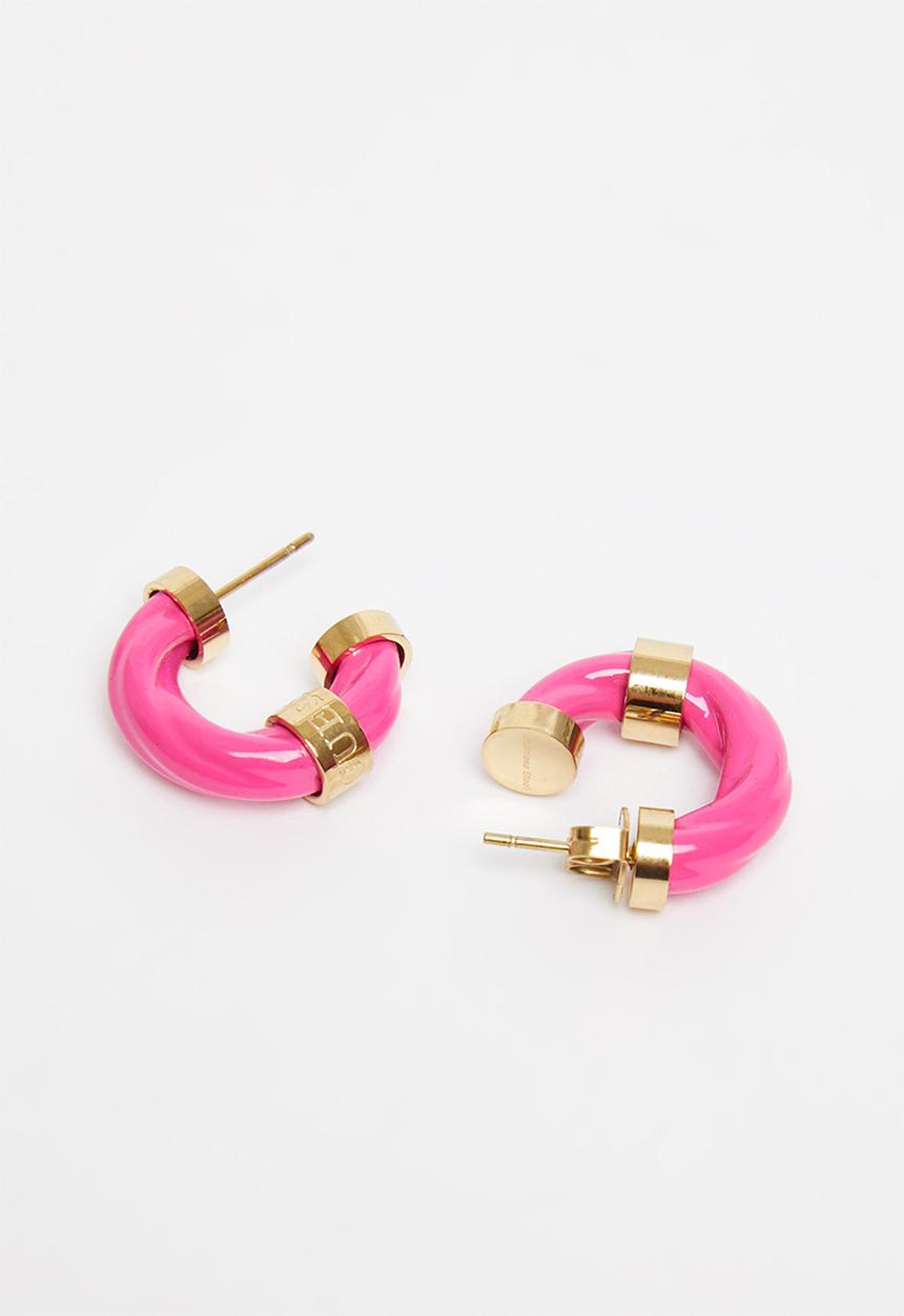 GUESS - Let's get loud 20mm pink torchon gold rs - pink