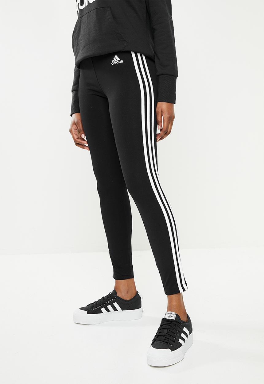 adidas Performance - Essential perf w 3s leggings - black & white