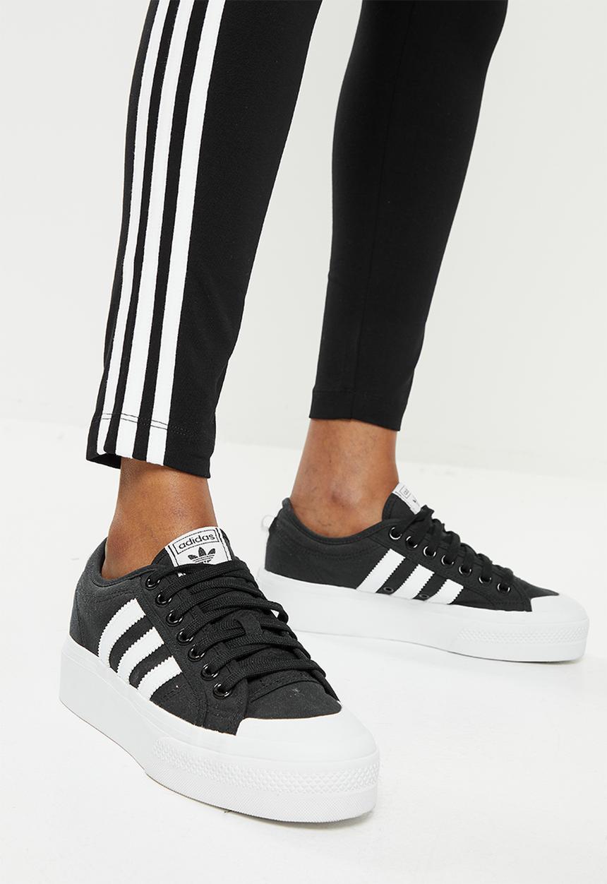 adidas Performance - Essential perf w 3s leggings - black & white