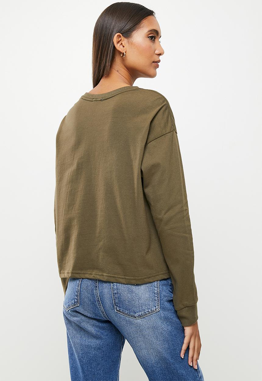 Volcom - The volcom stone long sleeve - green