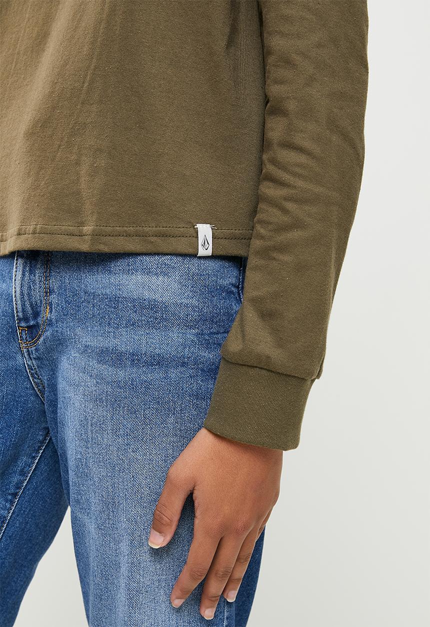 Volcom - The volcom stone long sleeve - green