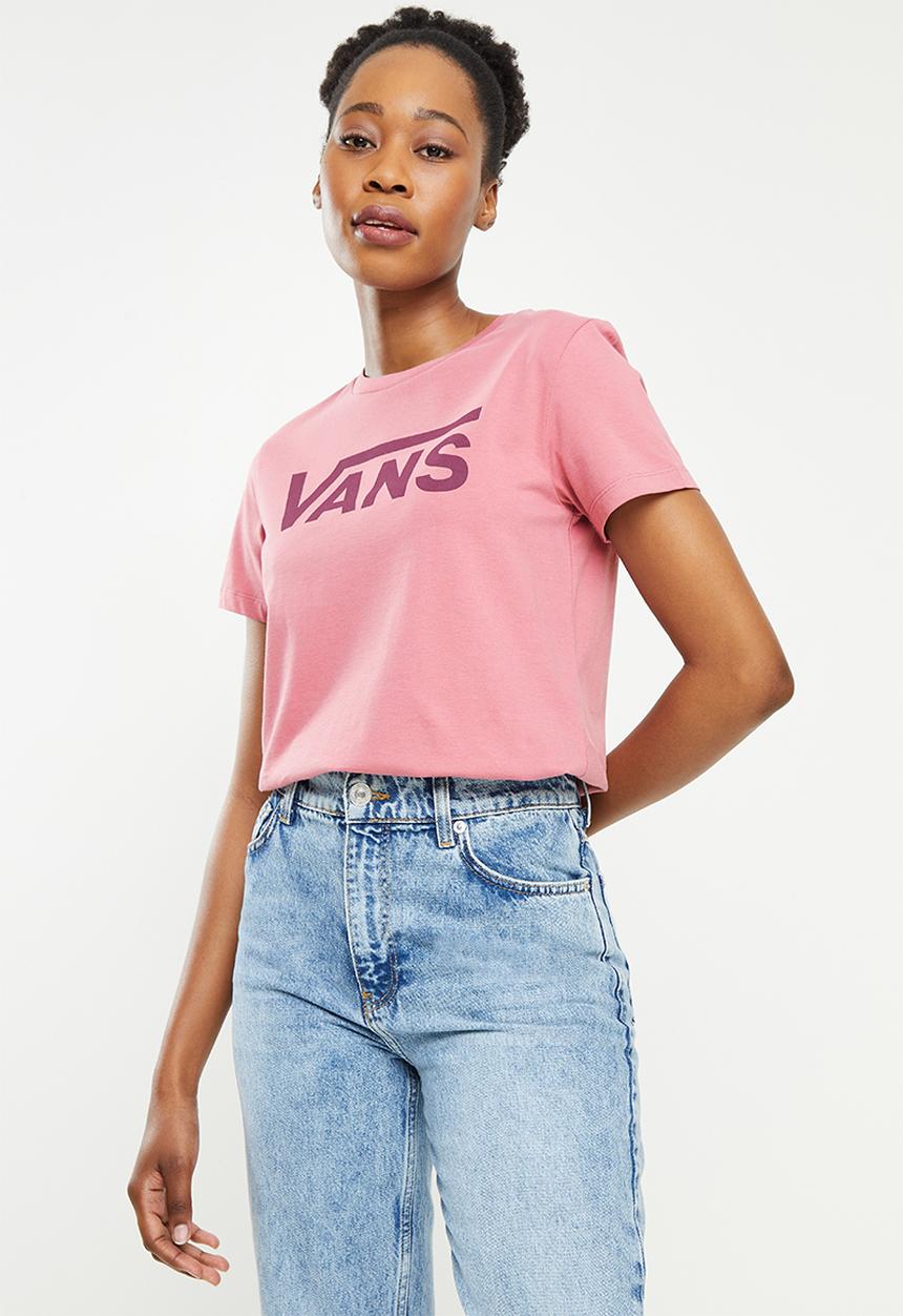 Vans - Flying v crew tee - mesa rose