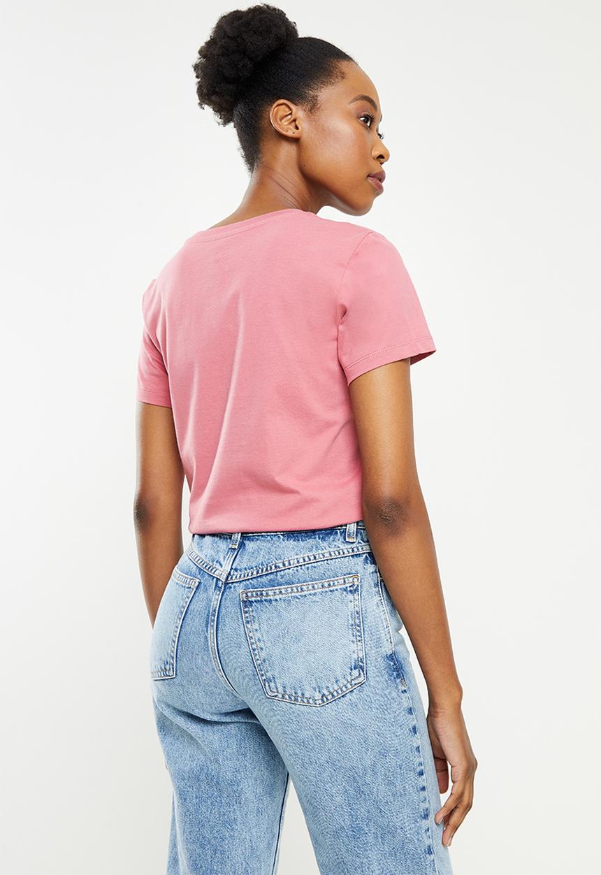 Vans - Flying v crew tee - mesa rose