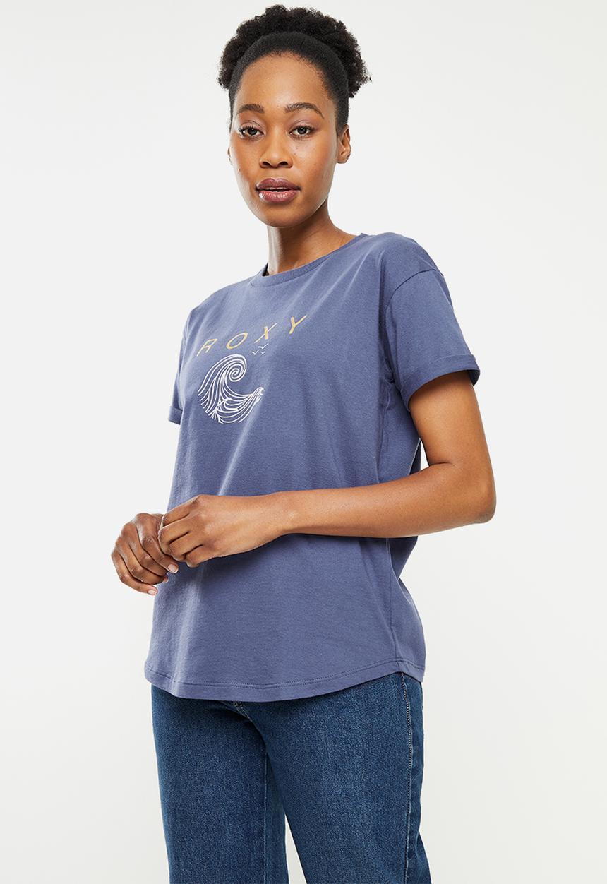 Roxy - Story goes a tee - aged indigo