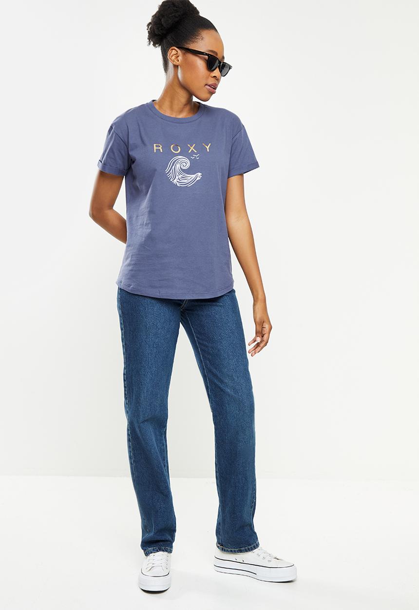 Roxy - Story goes a tee - aged indigo