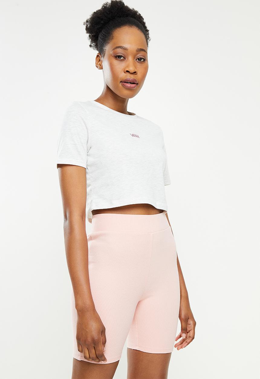 Vans - Flying v crop crew sport - oatmeal heather