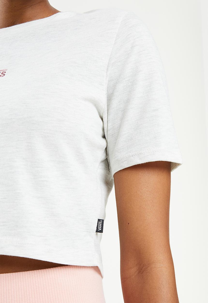 Vans - Flying v crop crew sport - oatmeal heather