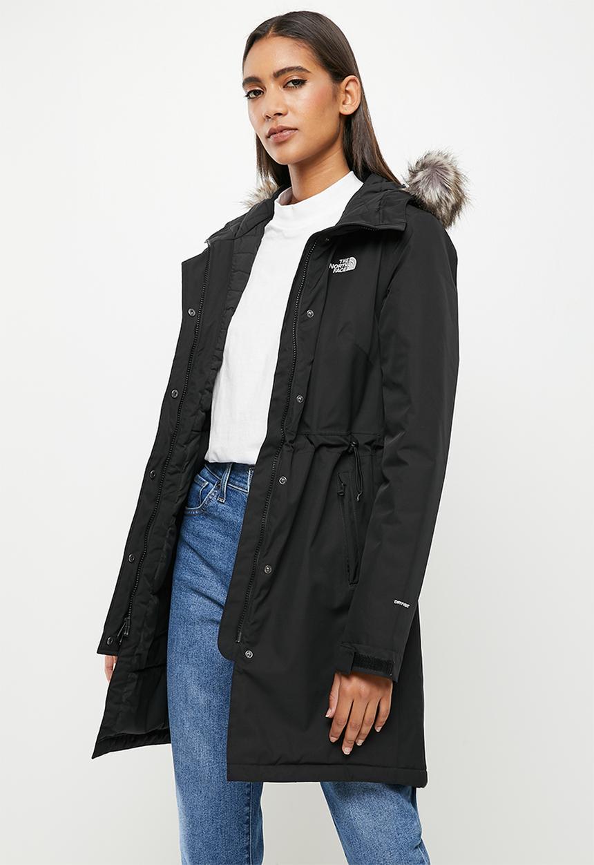 The North Face - W recycled zaneck parka - black