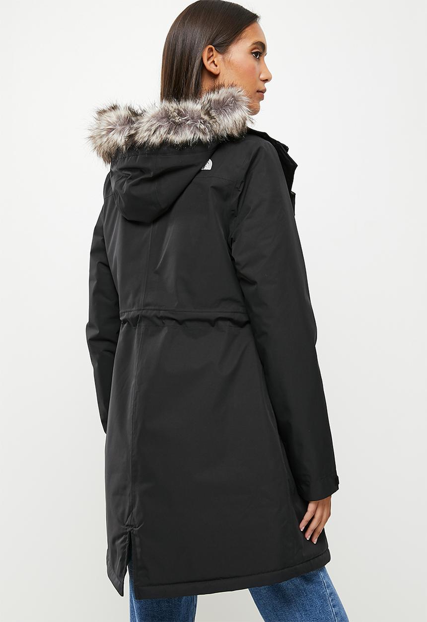 The North Face - W recycled zaneck parka - black