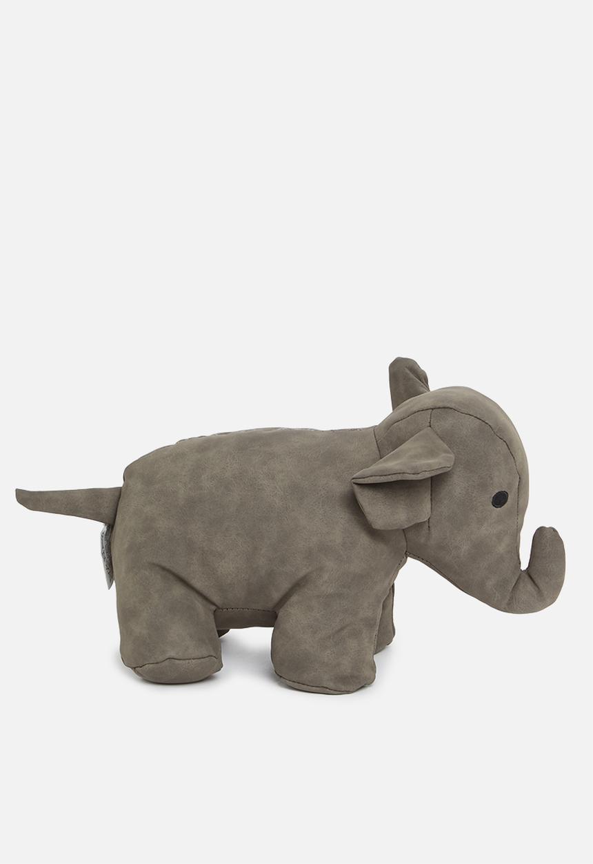 H&S - Elephant doorstop - grey 