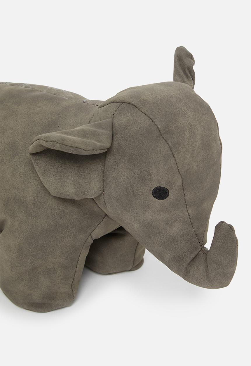 H&S - Elephant doorstop - grey 