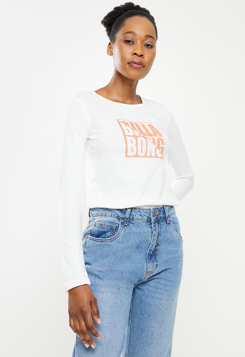 Billabong  - Summer 73 long sleeve tee - vintage white