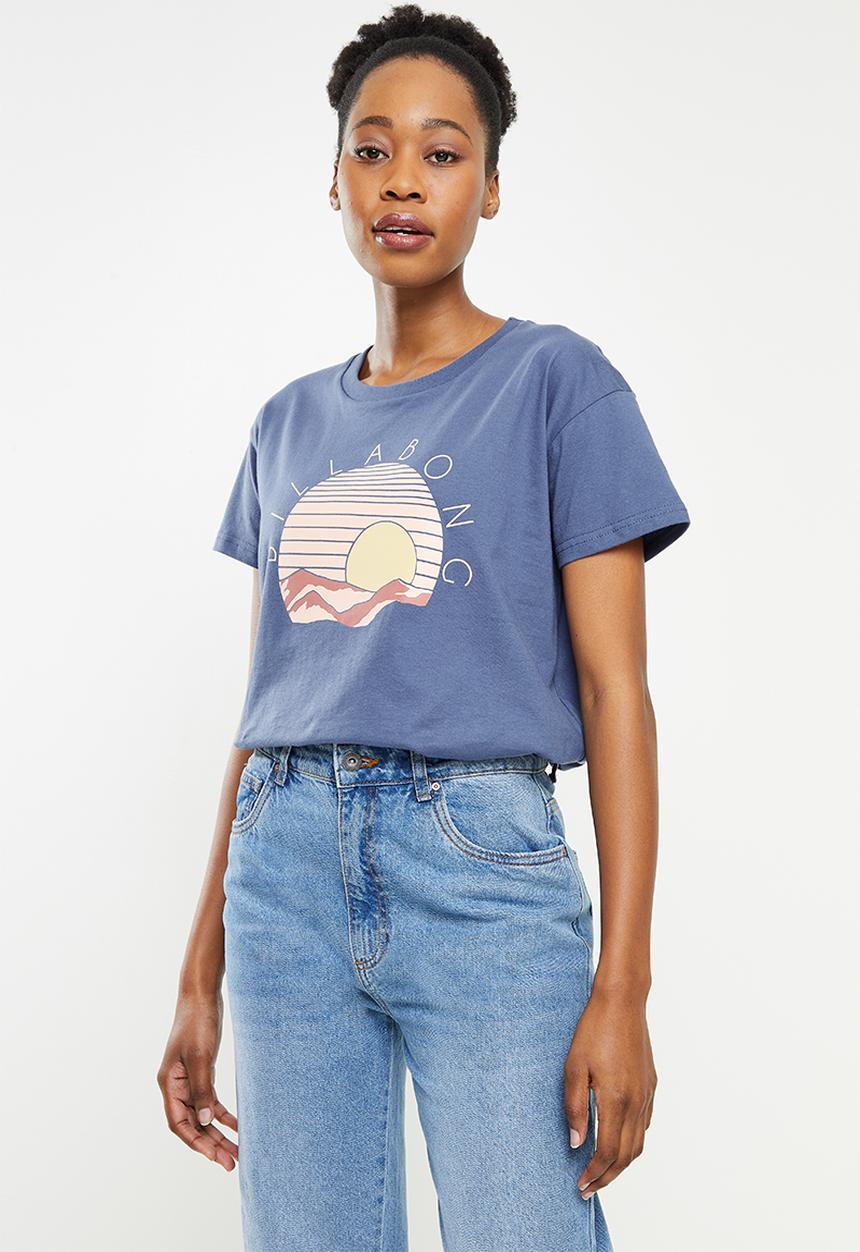 Billabong  - Aloha forever short sleeve tee - blue indigo