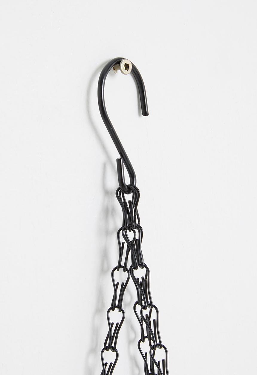 H&S - Hanging Planter - black & brown