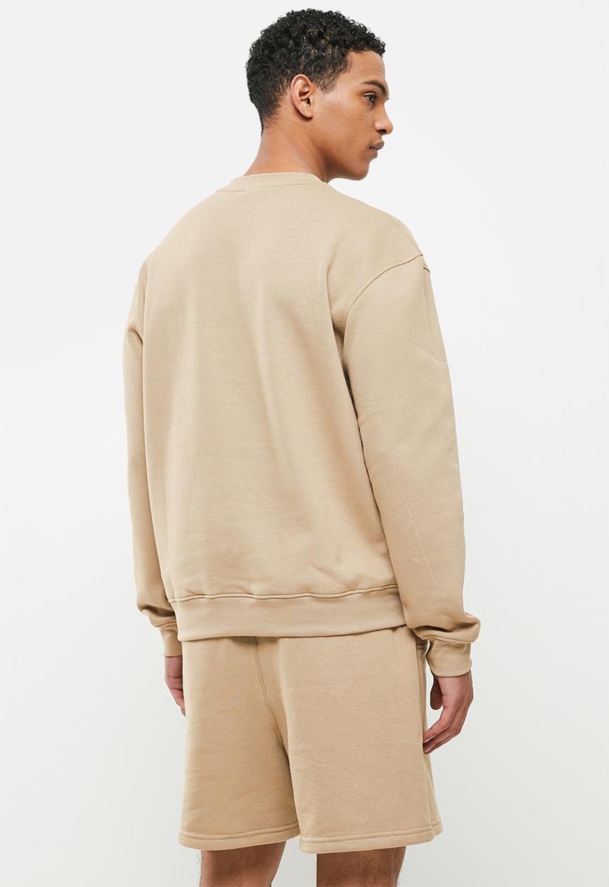Jonathan D - Isaac Drop Shoulder Lux Sweatshirt  - Oatmeal