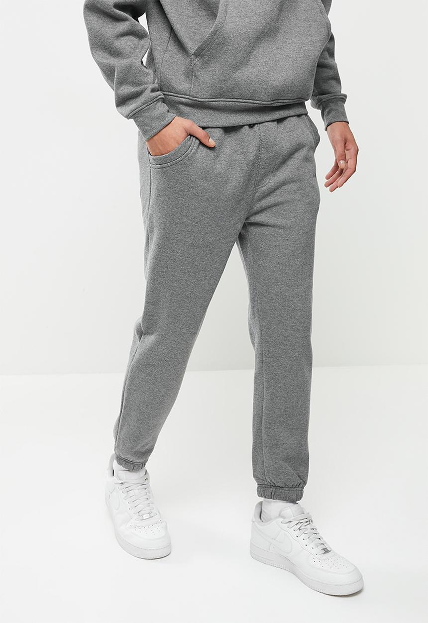 Jonathan D - Rory Prime Sweat Pants - Grey melange