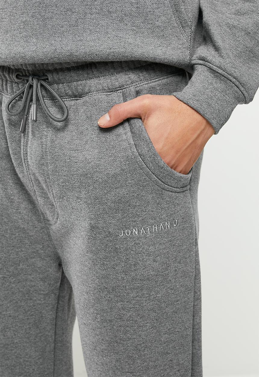 Jonathan D - Rory Prime Sweat Pants - Grey melange
