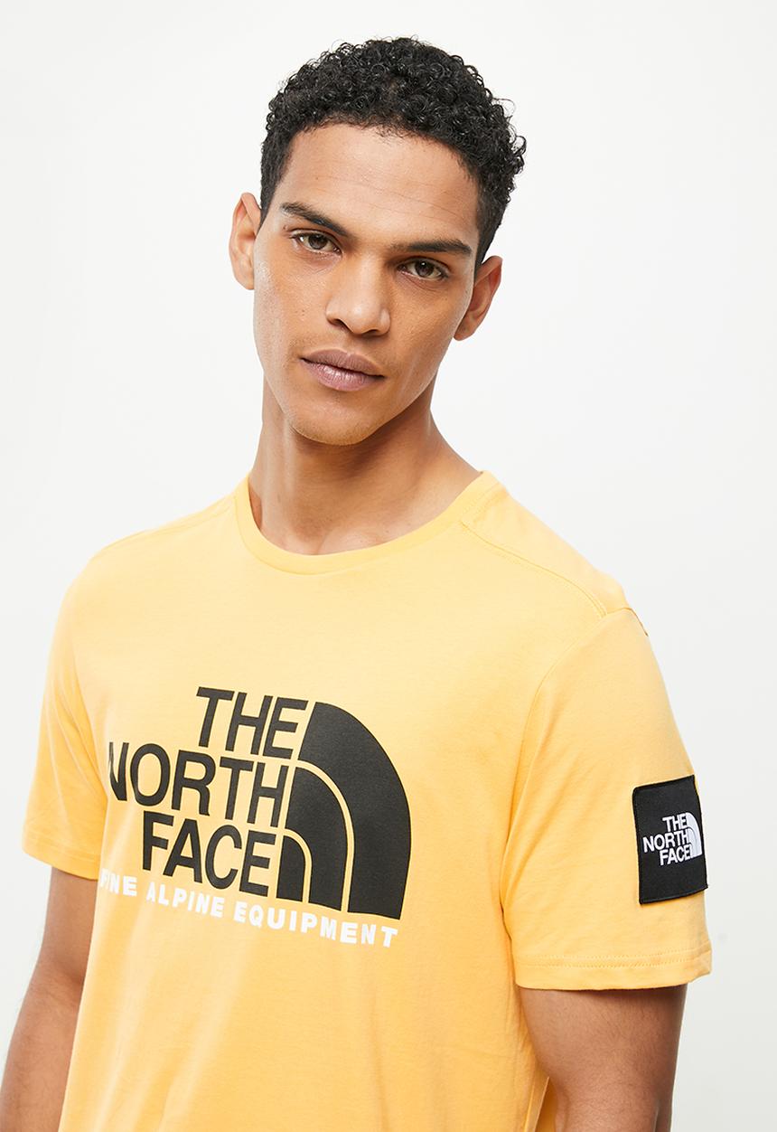 The North Face - M short sleeve fine alpine tee 2  - orange