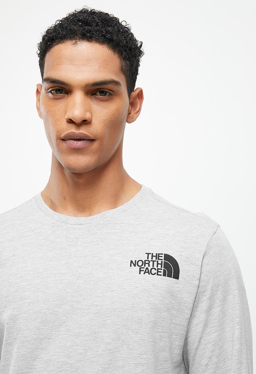 The North Face - M coordinates long sleeve tee - grey melange