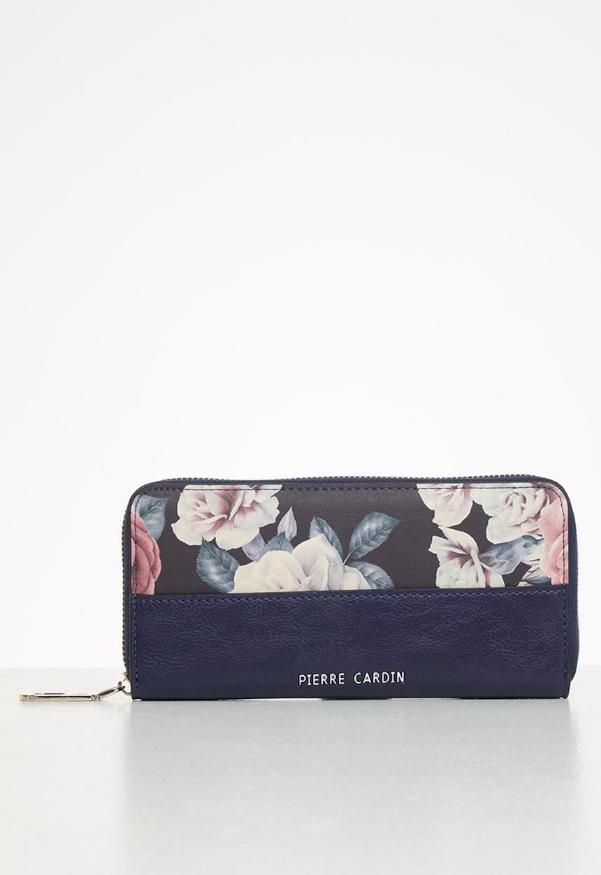 Pierre Cardin - Romantic floral ziparound floral - navy 