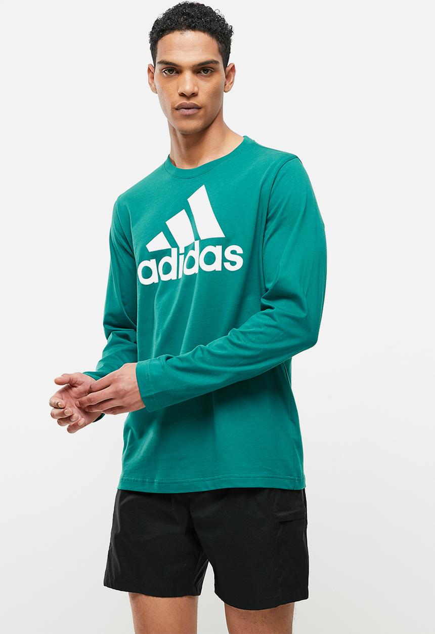 adidas Performance - M bl sj long sleeve t - legacy teal