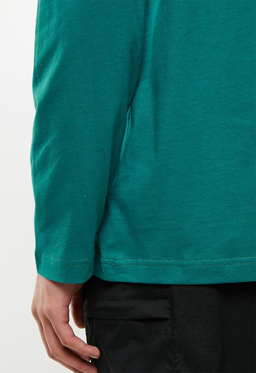 adidas Performance - M bl sj long sleeve t - legacy teal