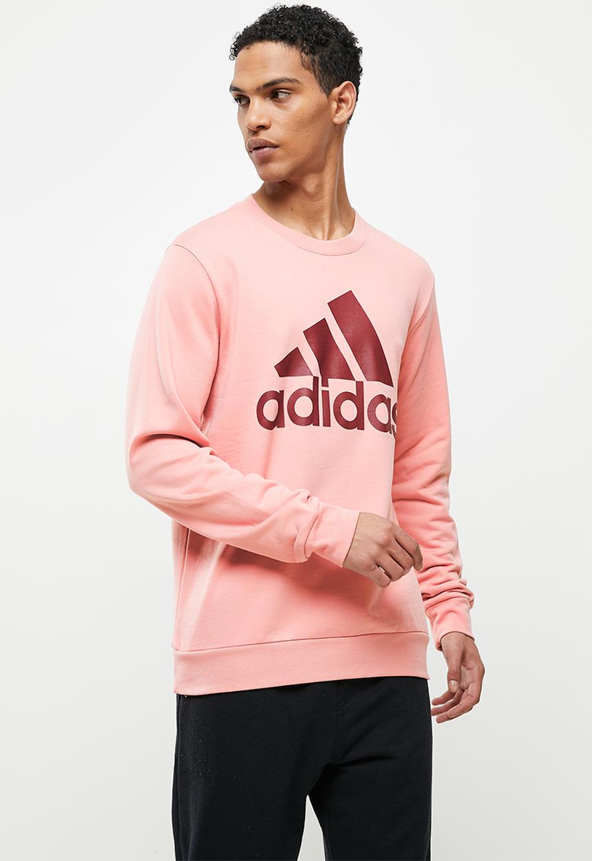 adidas Performance - M bl ft brs sweat - wonder mauve