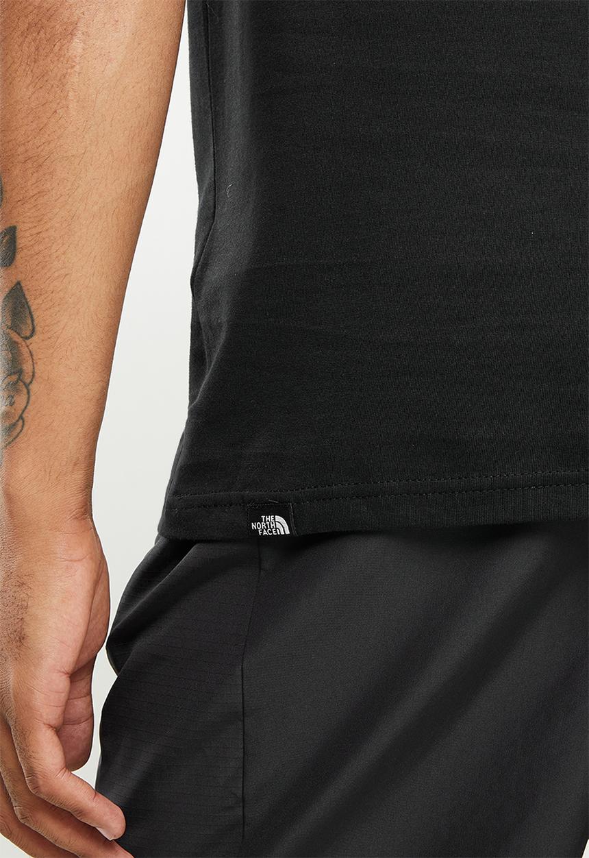 The North Face - M playful logo s/s tee  - black