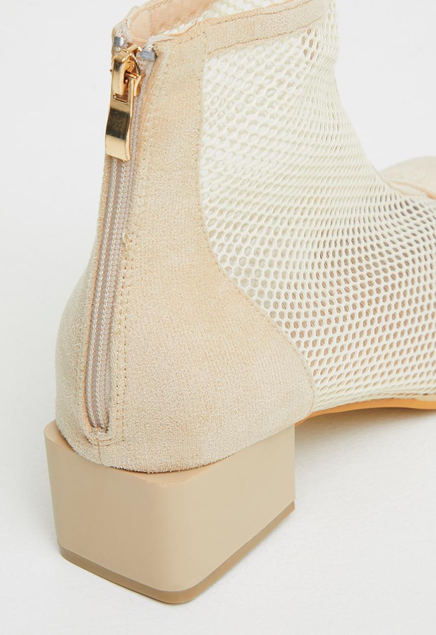 Plum - Juniper ankle boot - taupe