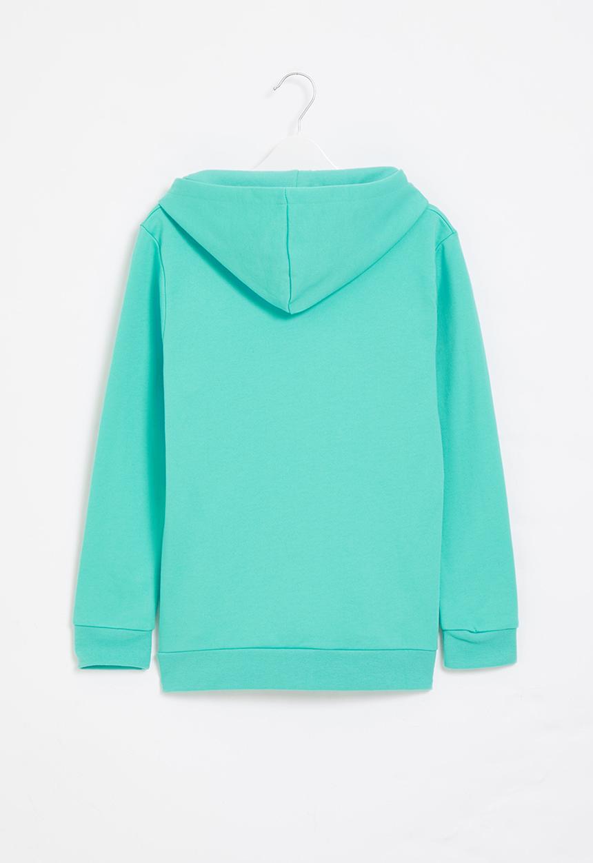 adidas Originals - G bl ft hoodie - semi mint rush