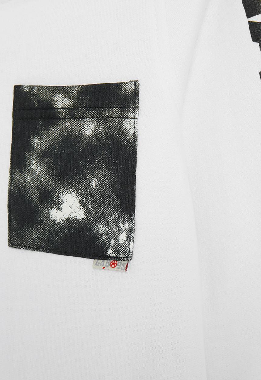 LAB - Long sleeve crewneck sweater - white
