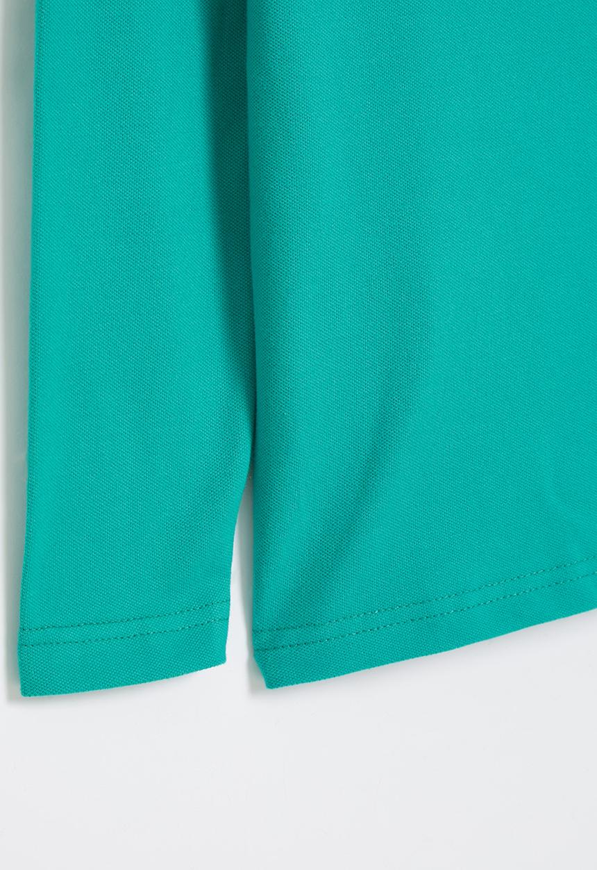 LAB - Long sleeve golfer tee - blue