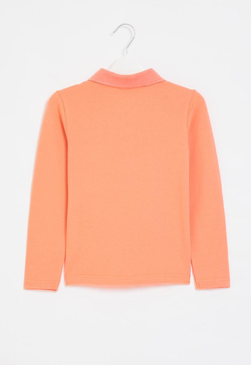 LAB - Long sleeve golfer tee - peach