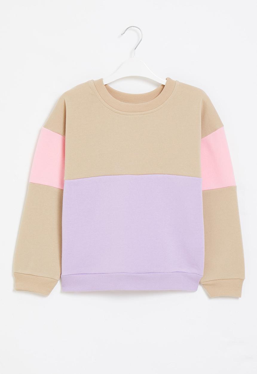 Superbalist Kids - Colourblock sweat top - multi 