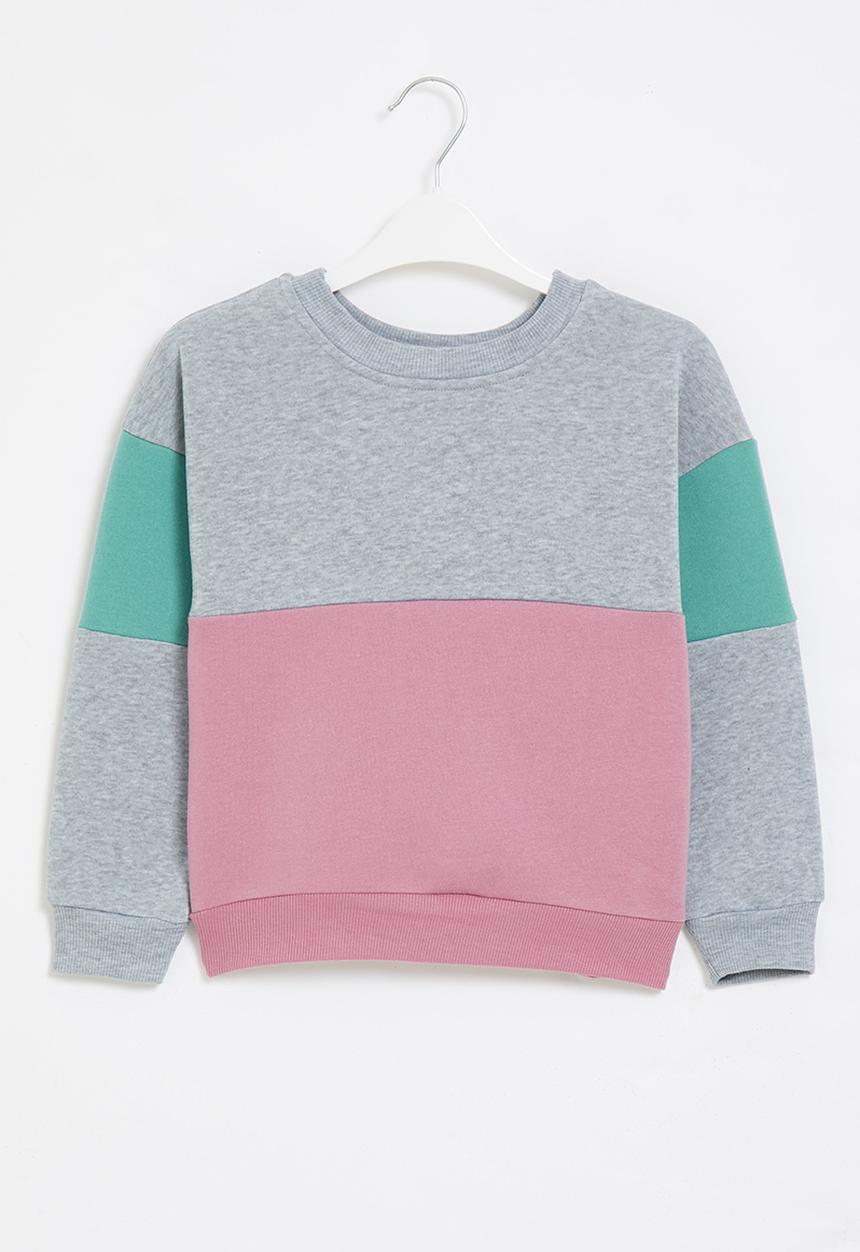Superbalist Kids - Colourblock sweat top - multi 