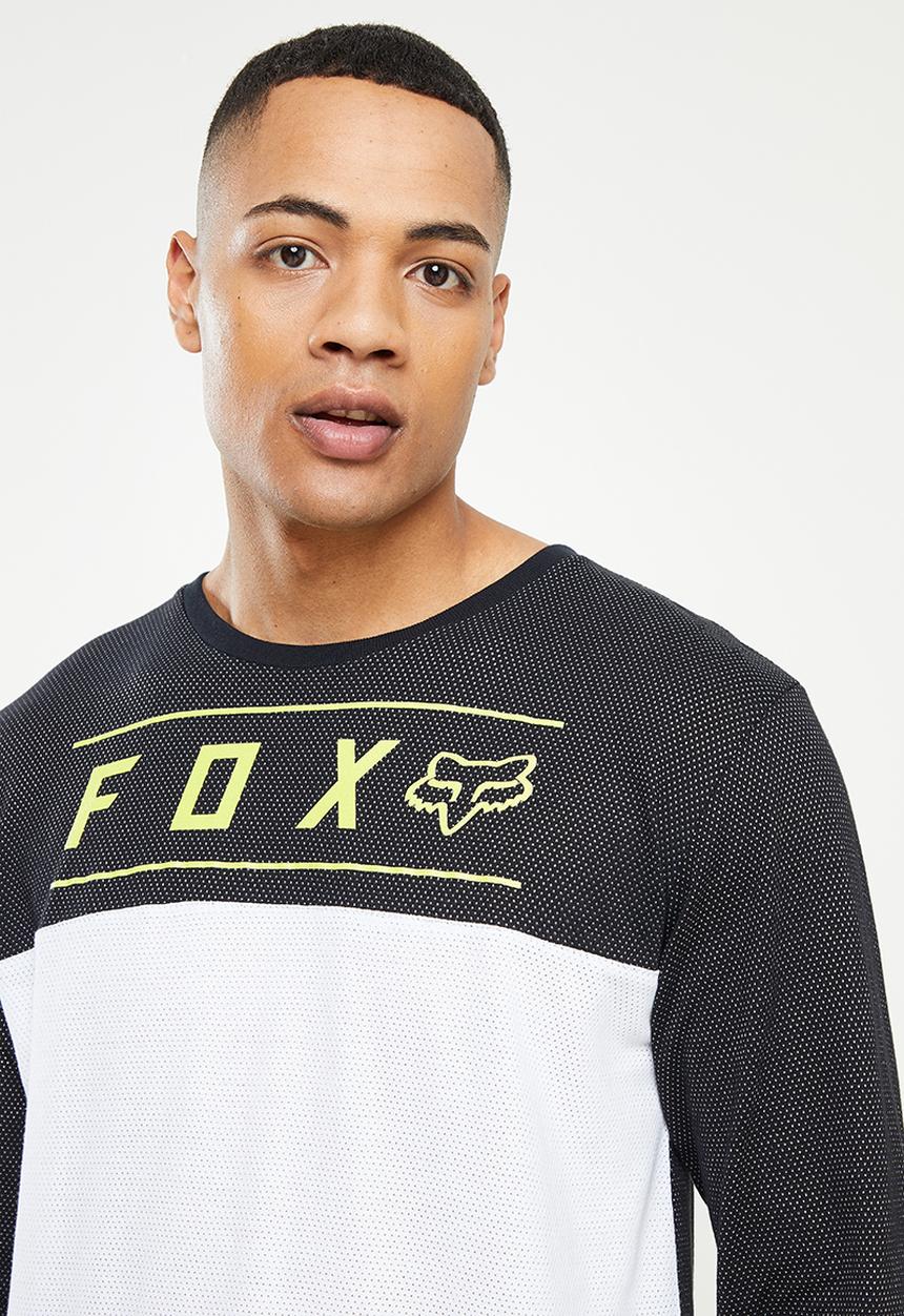 Fox - Pinnacle airline long sleeve - white