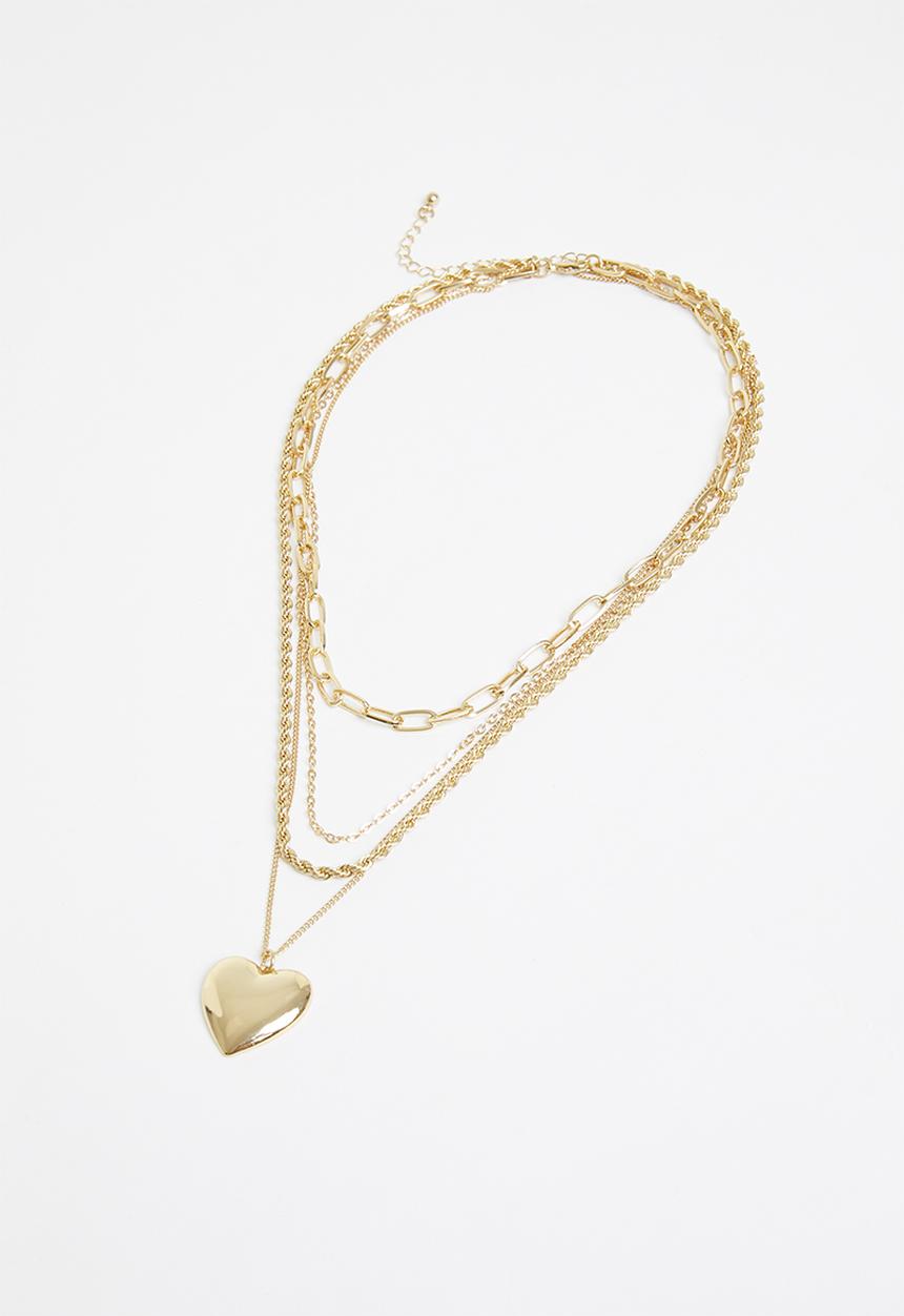 Superbalist - Katie layered necklace - gold
