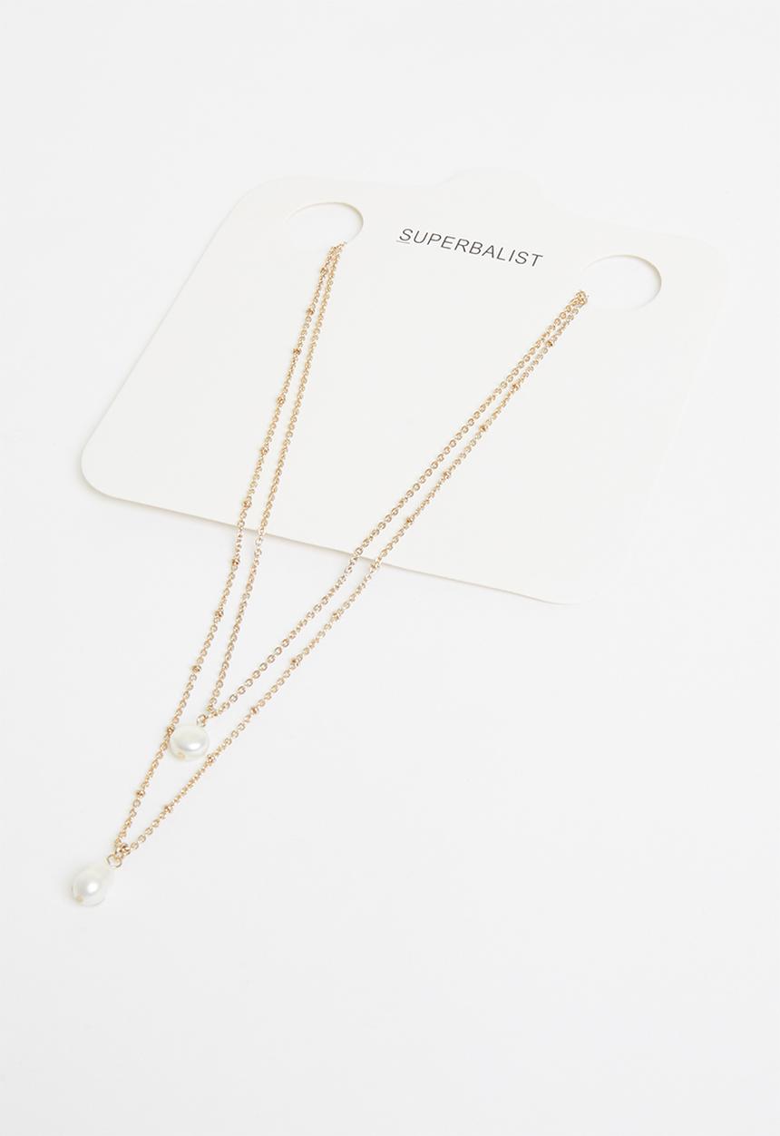 Superbalist - Katie layered necklace - gold