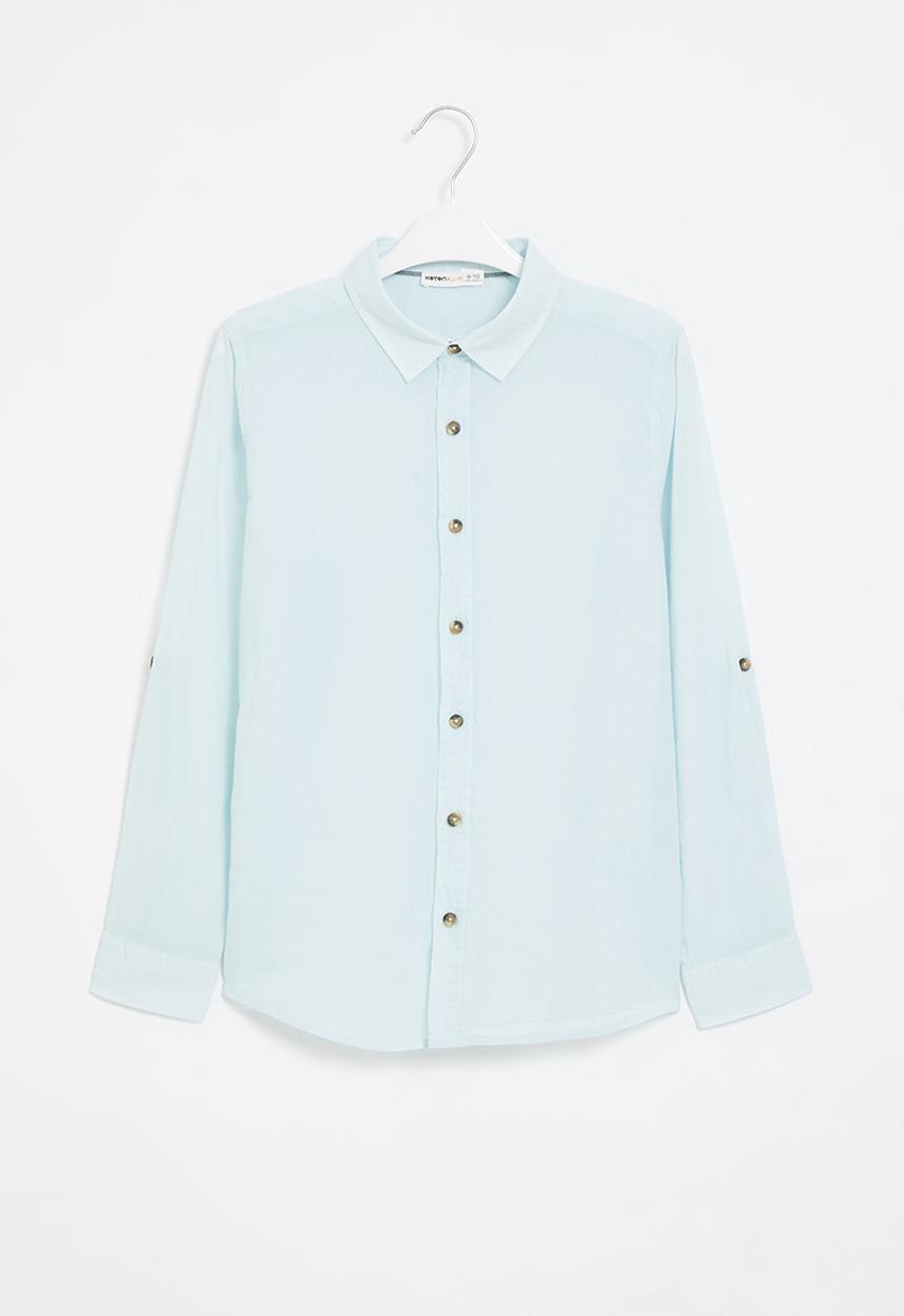 Koton Kids - Boys long sleeve shirt - blue