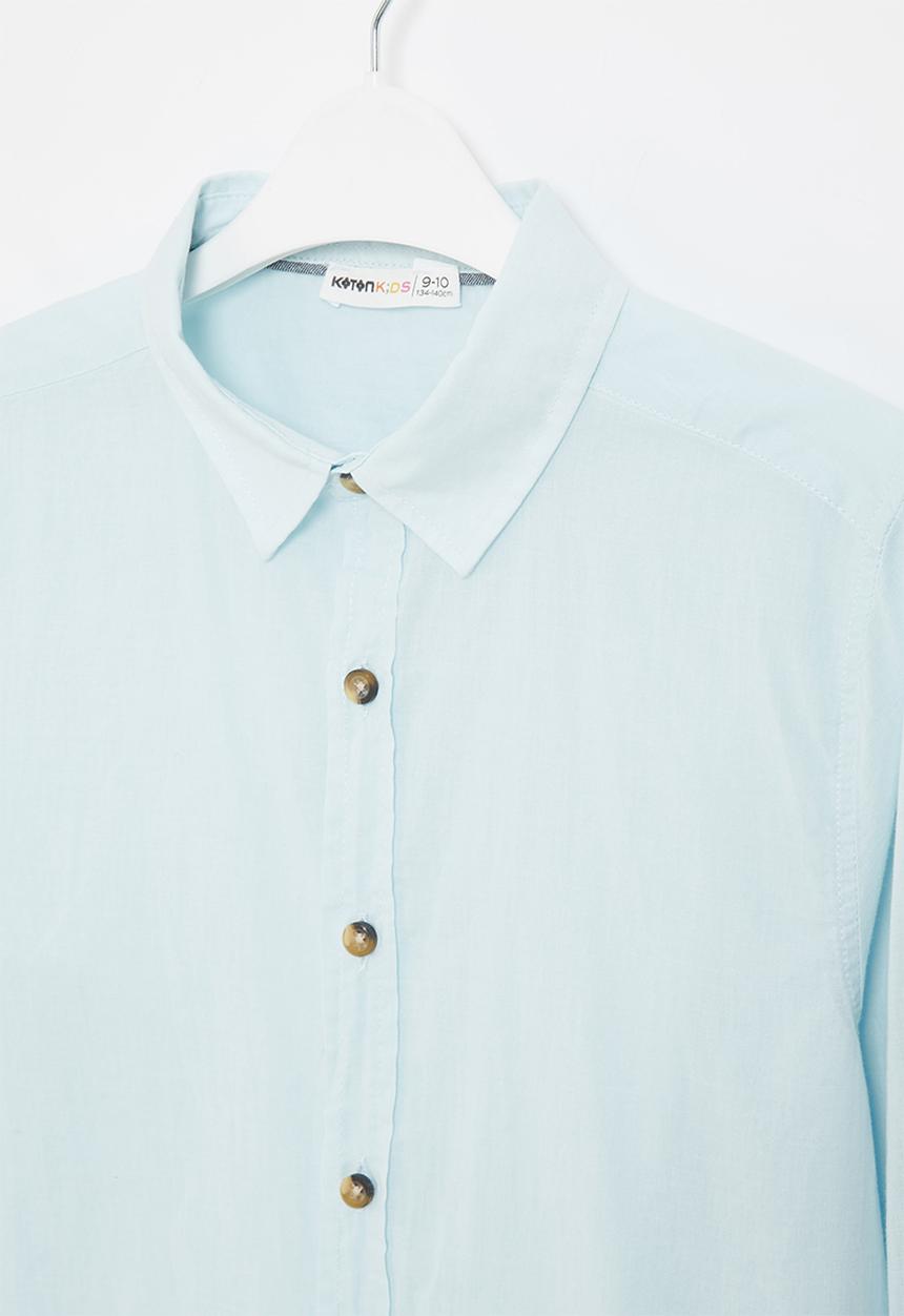 Koton Kids - Boys long sleeve shirt - blue