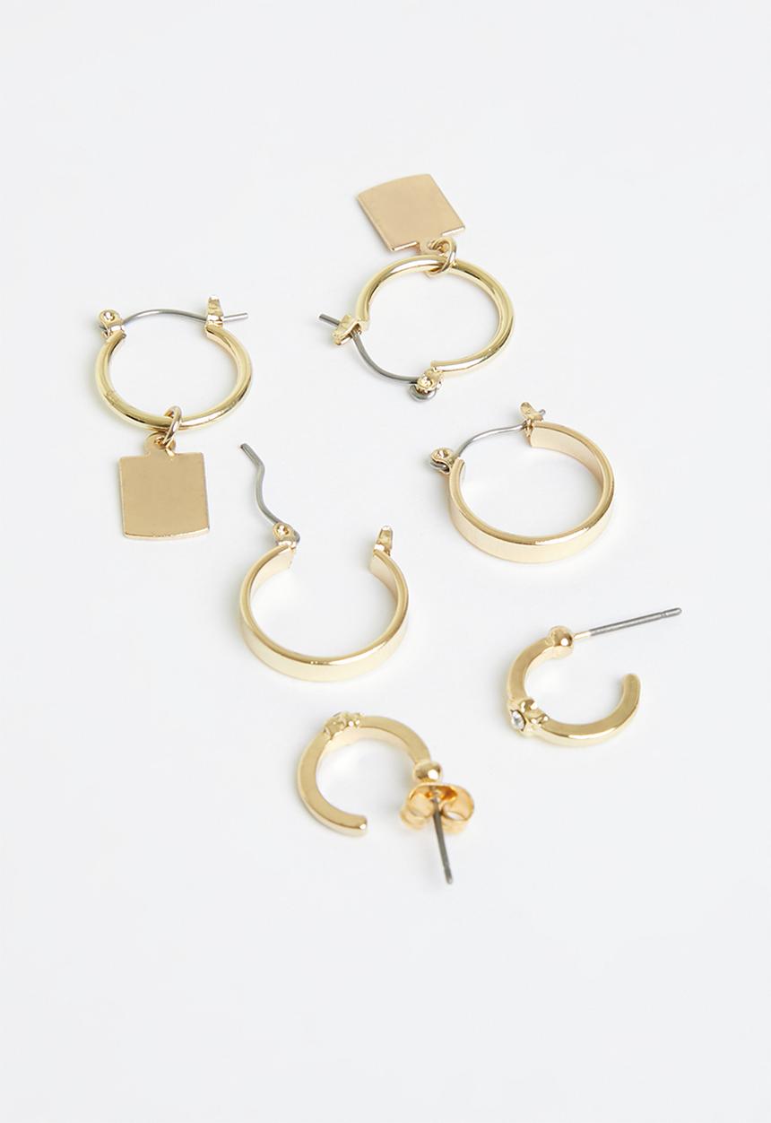 Superbalist - Donna earring pack - gold