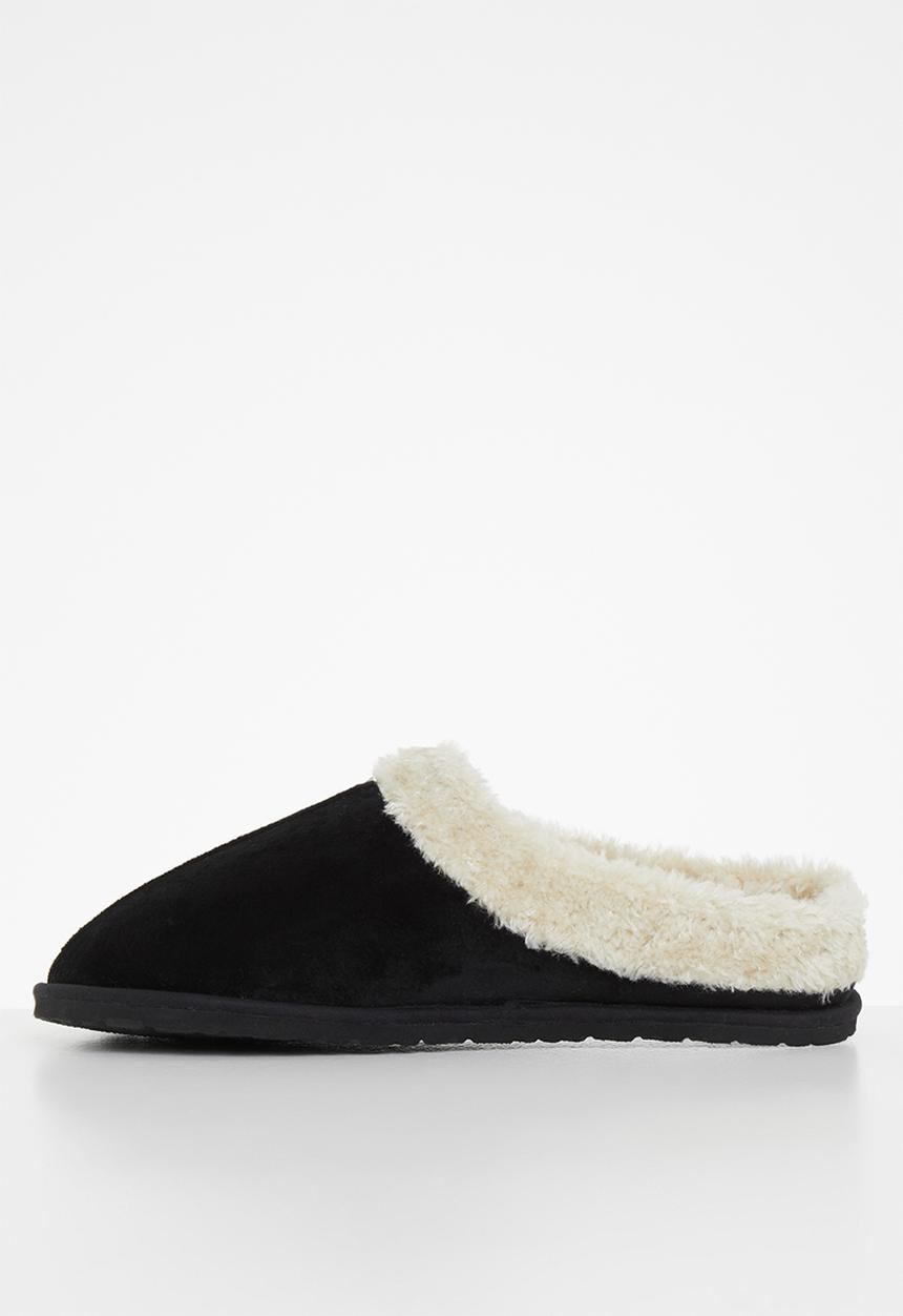Superbalist - Comfy zen slipper - black