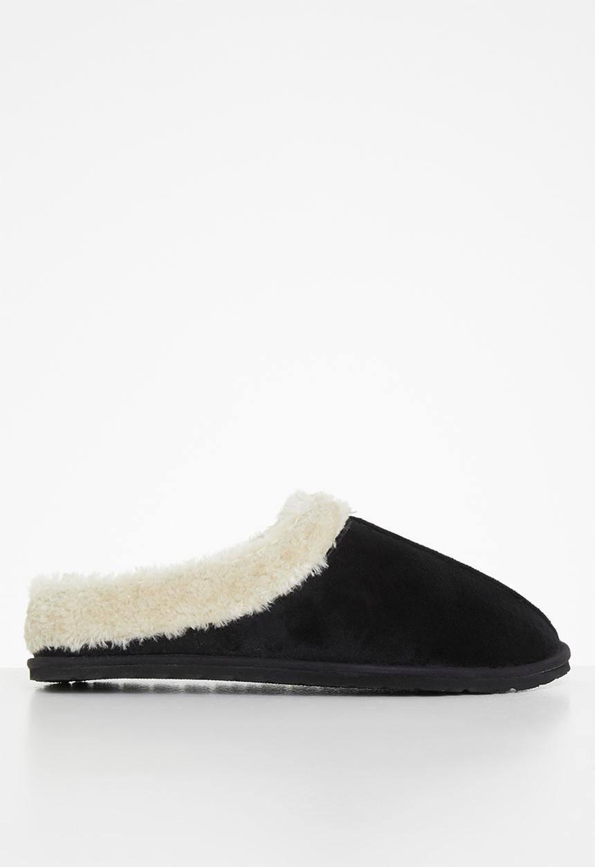 Superbalist - Comfy zen slipper - black