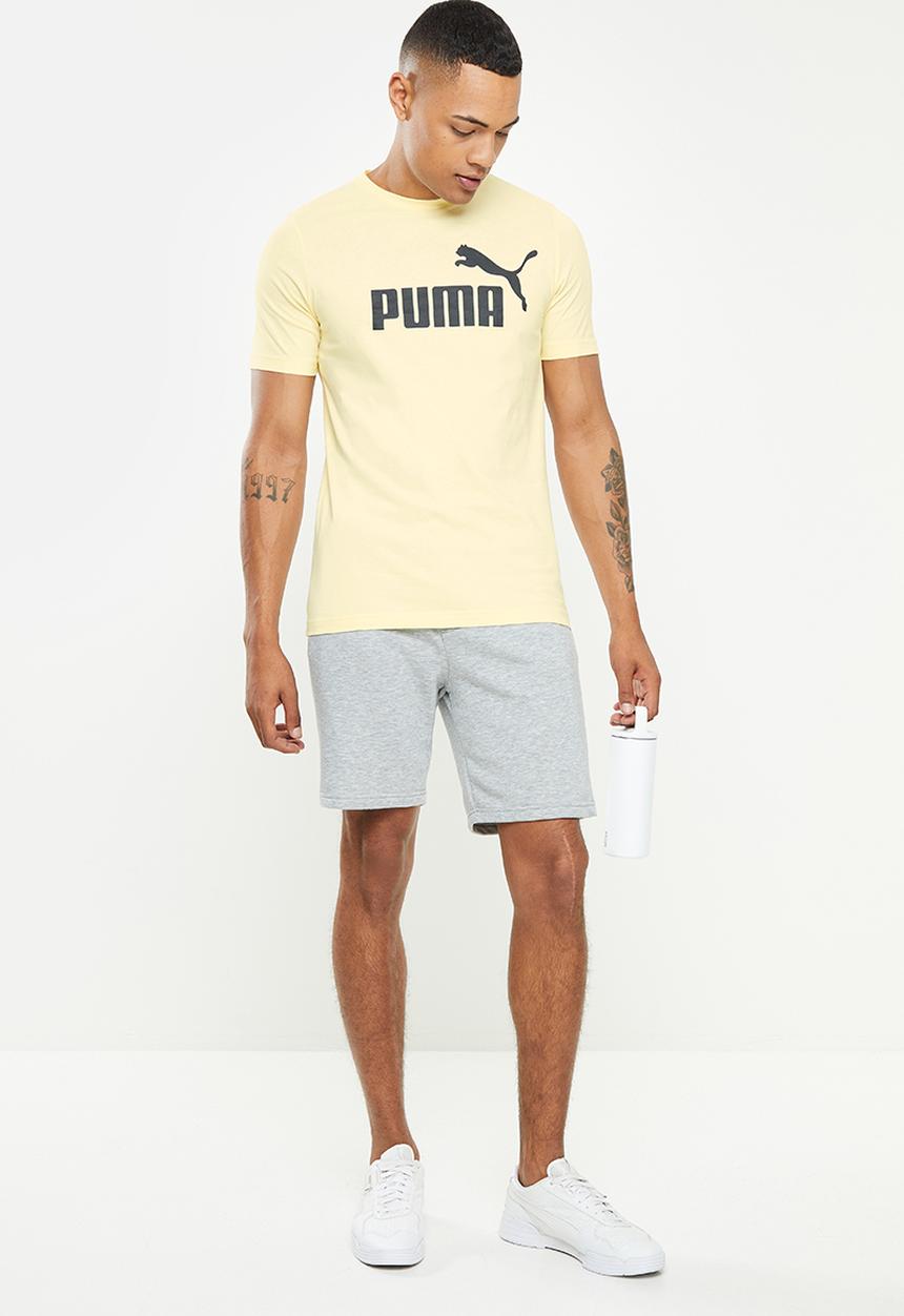 PUMA - Ess logo tee  - anise flower