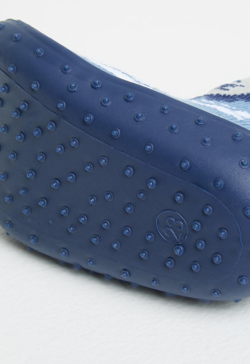 Character Group - Cubs rubber sole booties - blue