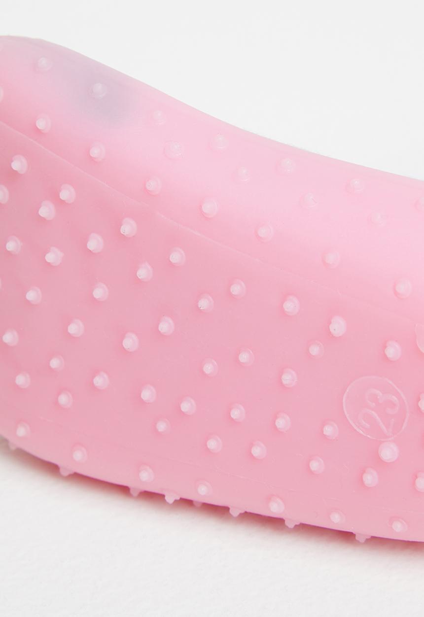 Character Group - Bunny rubber sole booties - pink