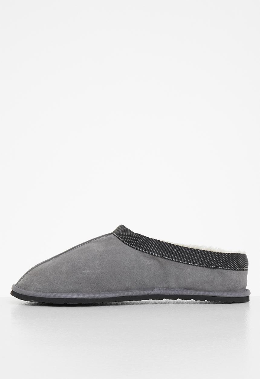Lark & Crosse - Larry slipper - grey